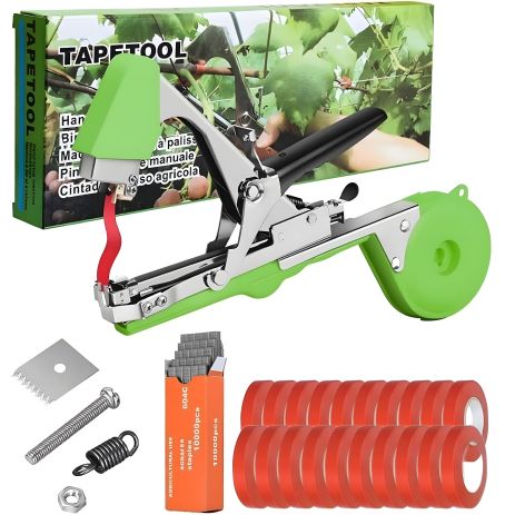 Набір для під'язки рослин: Степлер, Скоби та Стрічка