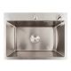 Кухонна мийка VALESO Handmade 58*43 нержавійка (сифон круглий, 3.0/0.8)