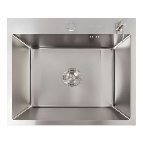 Нержавейка кухонная мойка 60*50 VALESO Handmade (3.0/0.8) Нержавейка кухонная мойка 60*50 VALESO Handmade (3.0/0.8)