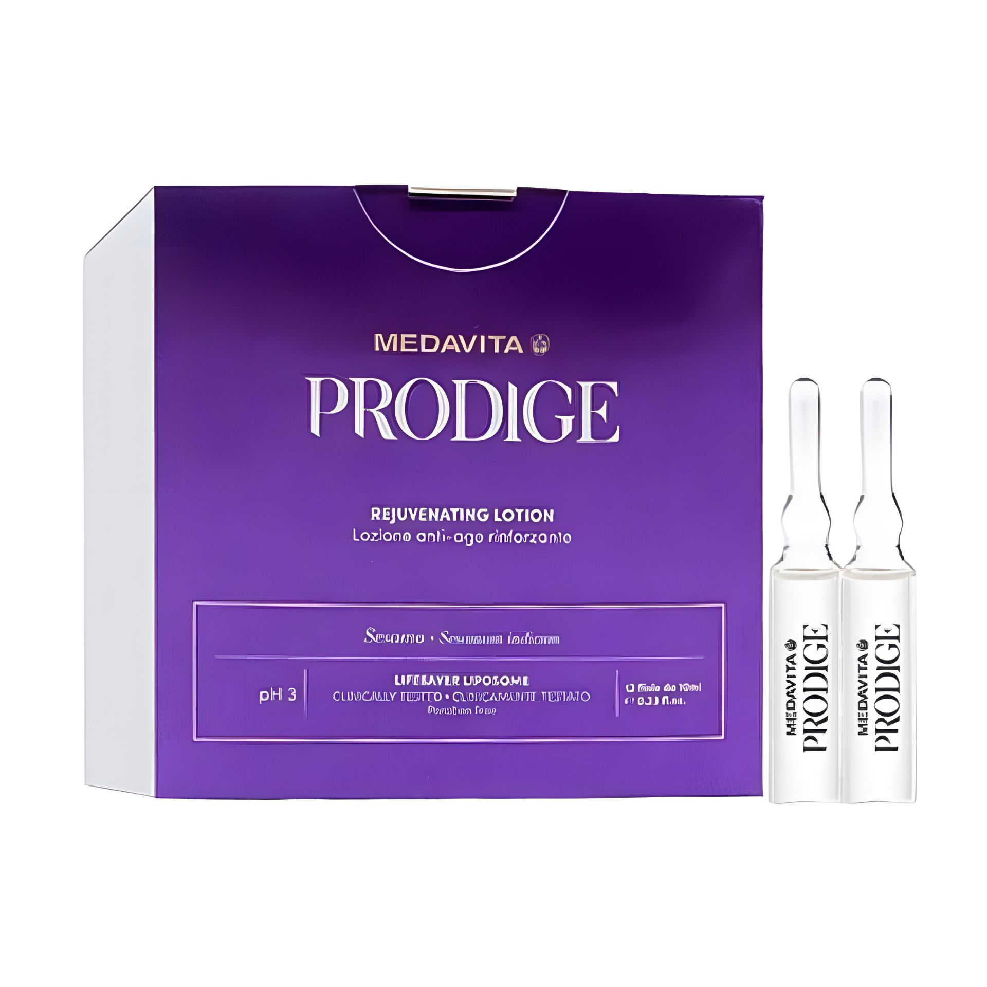 Medavita Prodige Rejuvenating Lotion лосьйон для зміцнення та омолодження зрілого волосся, упаковка 12х10 мл Medavita Prodige Rejuvenating Lotion лосьйон для зміцнення та омолодження зрілого волосся, упаковка 12х10 мл