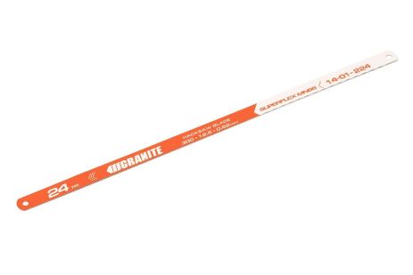 Полотно для металу SuperFlex одностороннє Mn65 300х12.5х0.62 мм/24х1" 6 шт MASTERTOOL 14-01-224