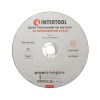 Круг отрезной по металлу 180*1.6*22.2мм INTERTOOL CT-4013