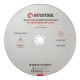 Круг отрезной по металлу 230*2.0*22.2мм INTERTOOL CT-4016