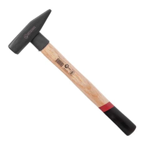 Молоток слесарный 500г, ручка ясень INTERTOOL HT-0254