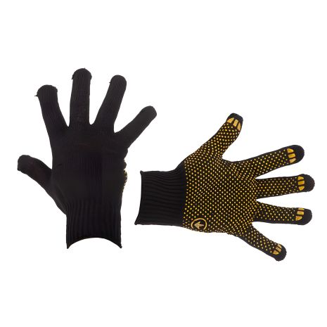 Трикотажна рукавичка з жовтими ПВХ крапками, 10", INTERTOOL SP-0138 Трикотажна рукавичка з жовтими ПВХ крапками, 10", INTERTOOL SP-0138