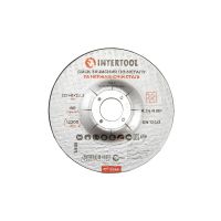 Зачистной диск по металлу, 125×6×22,2 мм, 12200 об/мин INTERTOOL CT-4022