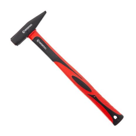 Молоток 200 г, ручка з фібергласу INTERTOOL HT-0202