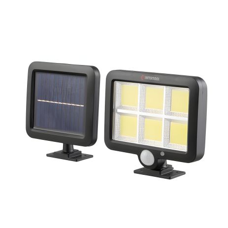 Акумуляторний світильник з датчиком руху та сонячною панеллю INTERTOOL LB-0116 Акумуляторний світильник з датчиком руху та сонячною панеллю INTERTOOL LB-0116