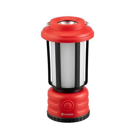 Кемпінговий ліхтар підвісний з 1 LED та 8 SMD INTERTOOL LB-0210