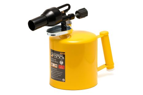 Лампа паяльна бензинова 2.0 л 1100°С 32 мм 1200 г/год. 0.25 МПа, MASTERTOOL 44-5220