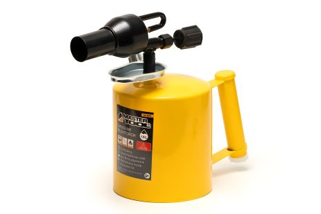 Бензинова лампа паяльна 1.5 л, 1100°С, 32 мм, 1200 г/год, 0.25 МПа MASTERTOOL 44-5215