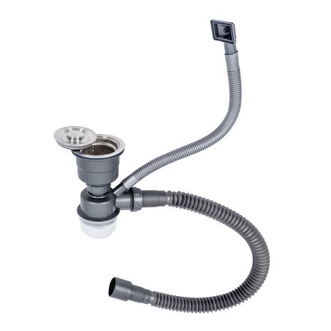 Одинарный сифон для моек Handmade VALESO (верхушка brash, арт. 901)