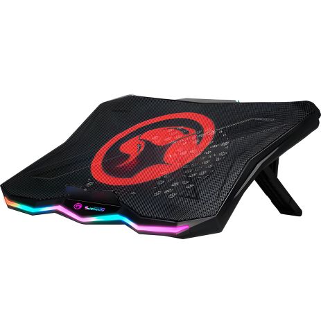 Підставка для ноутбука MARVO CoolingPad FN-40, 2USB, 9-17.3", black Підставка для ноутбука MARVO CoolingPad FN-40, 2USB, 9-17.3", black