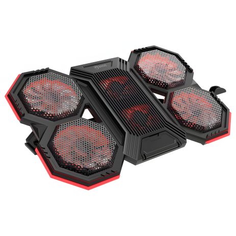 Підставка для ноутбука MARVO CoolingPad FN-41, 2USB, 9-17.3", black Підставка для ноутбука MARVO CoolingPad FN-41, 2USB, 9-17.3", black