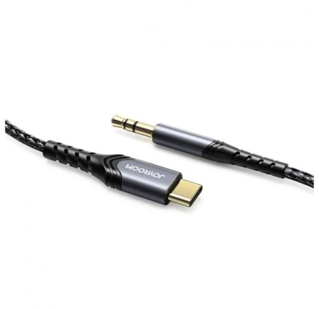 Кабель JOYROOM SY-A03 Audio Type-C to 3.5mm port audio cable |1M| black