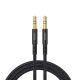 Кабель JOYROOM SY-10A1 AUX car stereo audio cable |1M| black Кабель JOYROOM SY-10A1 AUX car stereo audio cable |1M| black