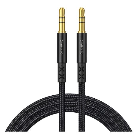 Кабель JOYROOM SY-20A1 AUX car stereo audio cable, 2M, black Кабель JOYROOM SY-20A1 AUX car stereo audio cable, 2M, black