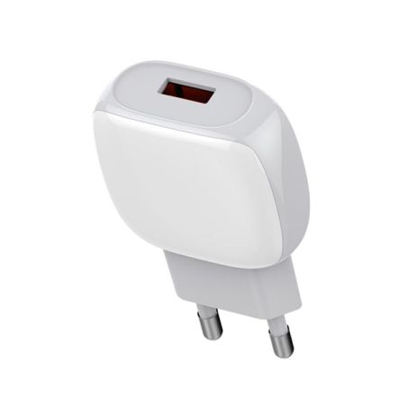 Адаптер сетевой LDNIO A1306Q +Type-C Cable |1USB, 3A, QC| white