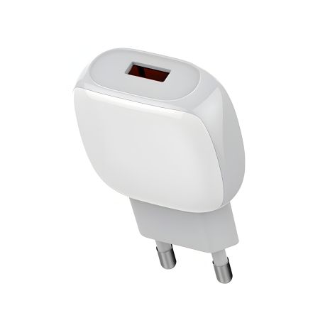 Мережевий адаптер LDNIO A1306Q +Type-C Cable, 1USB, 3A, QC, білий