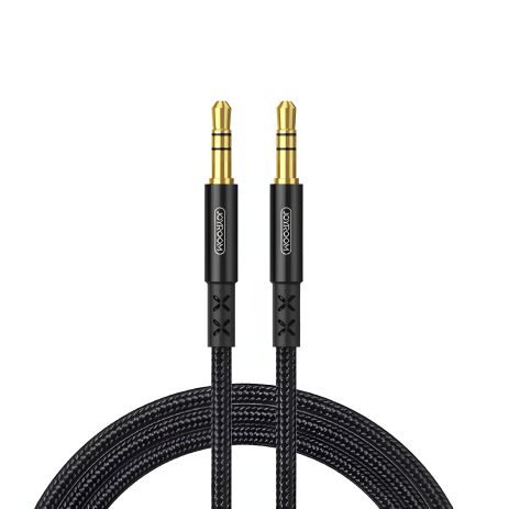 Кабель JOYROOM SY-15A1 AUX car stereo audio cable, 1.5M, black Кабель JOYROOM SY-15A1 AUX car stereo audio cable, 1.5M, black
