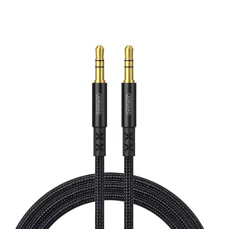 Кабель JOYROOM SY-15A1 AUX car stereo audio cable, 1.5M, black Кабель JOYROOM SY-15A1 AUX car stereo audio cable, 1.5M, black