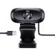 Веб-камера HOCO DI11 USB web camera with Audio Focus, 2KHD, 4Mpx, 1.5m, black