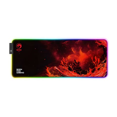 Килимок для миші MARVO G45 RGB Mousepad, 800x305x4mm, чорний Килимок для миші MARVO G45 RGB Mousepad, 800x305x4mm, чорний
