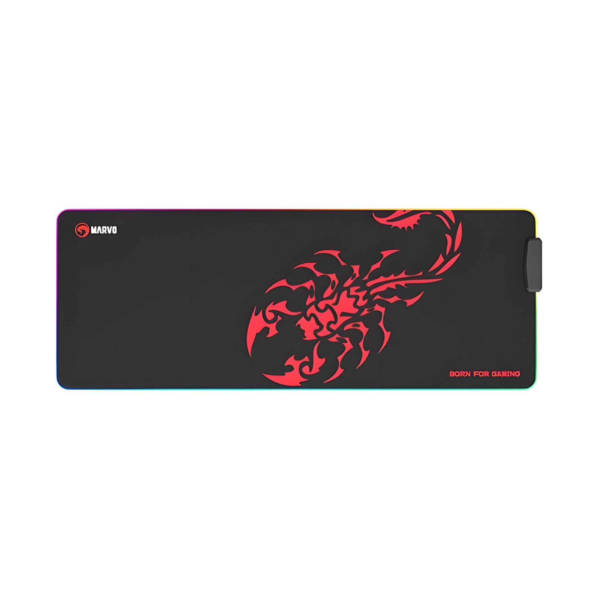 Килимок для миші MARVO MG011 RGB Gaming Mouse Pad, 800x300x4mm, 4USB, black Килимок для миші MARVO MG011 RGB Gaming Mouse Pad, 800x300x4mm, 4USB, black