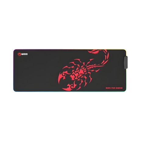 Килимок для миші MARVO MG011 RGB Gaming Mouse Pad, 800x300x4mm, 4USB, black Килимок для миші MARVO MG011 RGB Gaming Mouse Pad, 800x300x4mm, 4USB, black