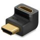 Адаптер UGREEN HDMI 4K Adapter Male to Female Up-angled Адаптер UGREEN HDMI 4K Adapter Male to Female Up-angled