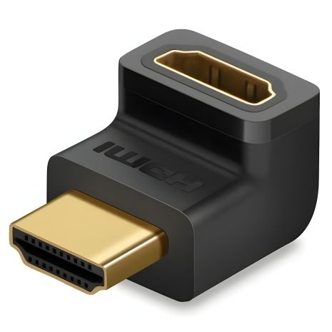 Адаптер UGREEN HDMI 4K Adapter Male to Female Up-angled
