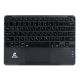 Клавіатура бездротова JEQANG JB-380 bluetooth charging and lighting touch keyboard Чорний
