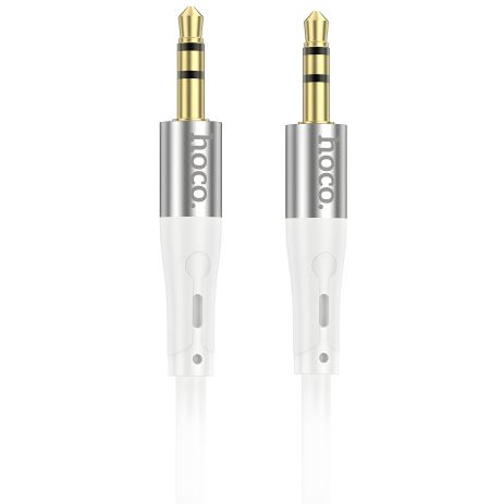 HOCO UPA22 AUX кабель (1M) білий