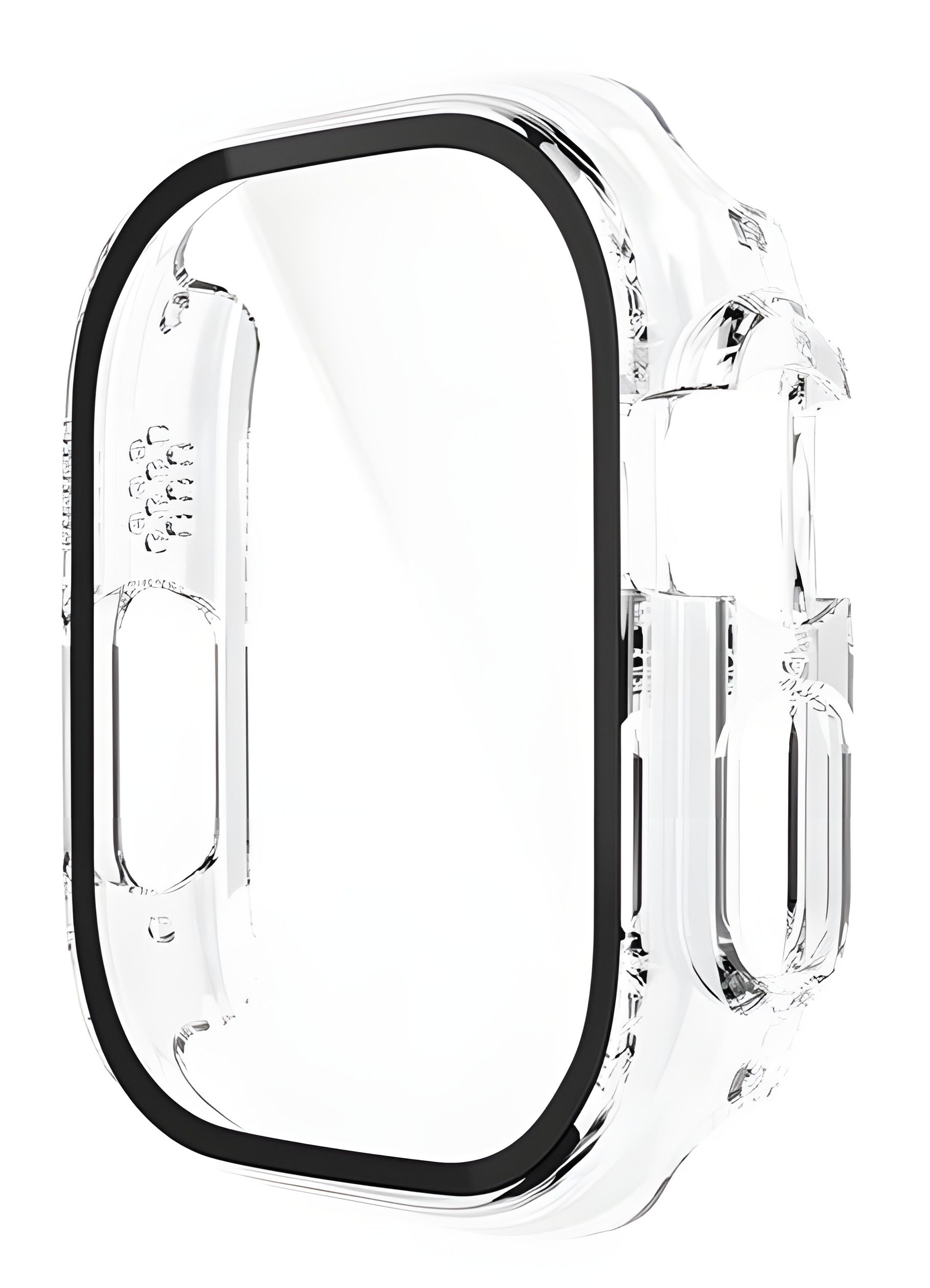 Бампер для Apple Watch HOCO iWatch Ultra WS6 Shadow чехол + пленка (49mm) прозрачный Бампер для Apple Watch HOCO iWatch Ultra WS6 Shadow чехол + пленка (49mm) прозрачный