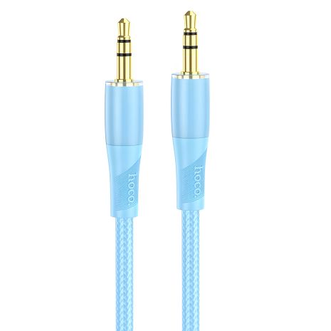 Кабель HOCO UPA25 Transparent Discovery Edition AUX audio cable, 1M, blue Кабель HOCO UPA25 Transparent Discovery Edition AUX audio cable, 1M, blue