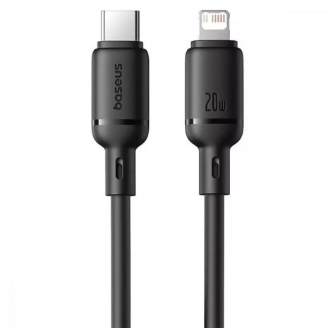 Кабель Baseus Silky Series Type-C to Lightning 20W 2m Black P10377700113-01