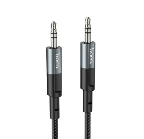 Кабель HOCO UPA23 AUX audio cable, 1m, grey