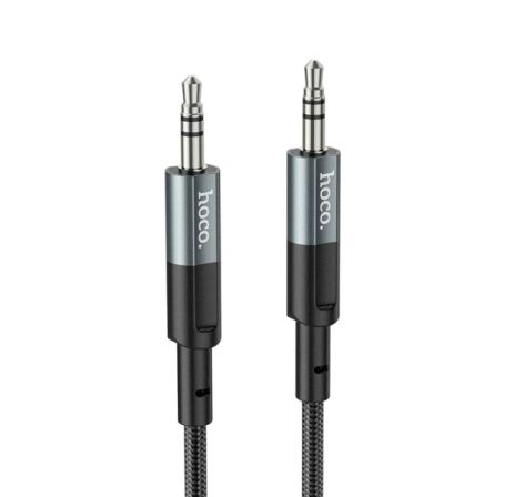 Кабель HOCO UPA23 AUX audio cable, 1m, grey