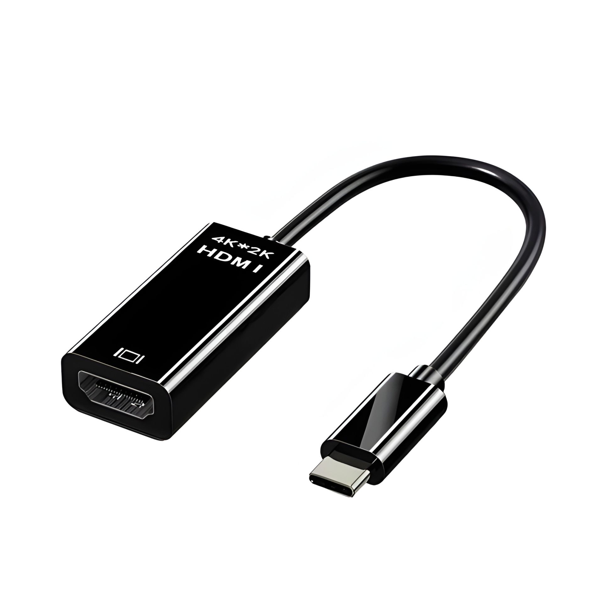 Адаптер 4K 60Hz (2K 120Hz) Type-C M to HDMI F Plastic PVC Black TH001F-PPV-460KS Адаптер 4K 60Hz (2K 120Hz) Type-C M to HDMI F Plastic PVC Black TH001F-PPV-460KS