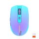MEETION Dual Mode Gaming Mouse BTM002 |1000-1200-1600dpi, 6keys, Type-C Charging, RGB, 2.4G+Bluetooth| purple