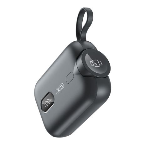 ΠΠΎΠ²Π΅ΡΠ±Π°Π½ΠΊ XO PR260 Self-watch Wireless Charger, Type-C Cable Digital Fast Charger 20W, 10000 mAh Π§ΠΎΡΠ½ΠΈΠΉ ΠΠΎΠ²Π΅ΡΠ±Π°Π½ΠΊ XO PR260 Self-watch Wireless Charger, Type-C Cable Digital Fast Charger 20W, 10000 mAh Π§ΠΎΡΠ½ΠΈΠΉ