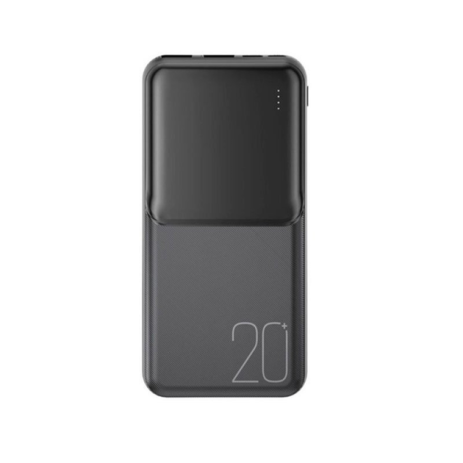 Повербанк XO PR252 Lighted Mobile Power 20000 mAh Черный