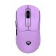 MEETION Purple Gaming Mouse GW24 Wired+2.4G+Bluetooth |6 Keys, 8000dpi, 30-60h, RGB|