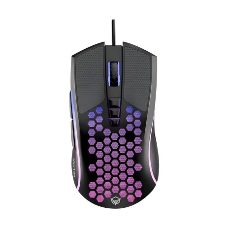 Ігрова дротова миша MEETION RGB Backlight Gaming Mouse RGB GM015, 800-6400dpi, black Ігрова дротова миша MEETION RGB Backlight Gaming Mouse RGB GM015, 800-6400dpi, black