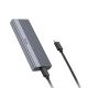 Зовнішня кишеня HOCO HB47A M.2 SSD Enclosure (USB3.2/10Gbps) Metal Gray
