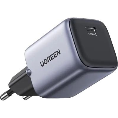 Зарядное устройство UGREEN CD319 USB-C GaN Fast Charger 30W EU (Space Gray)(UGR-90666)