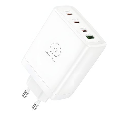 Зарядний пристрій WUW-C158 1USB 3Type-C PD100W white Зарядний пристрій WUW-C158 1USB 3Type-C PD100W white