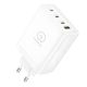 Зарядний пристрій WUW-C158 1USB 3Type-C PD100W white Зарядний пристрій WUW-C158 1USB 3Type-C PD100W white