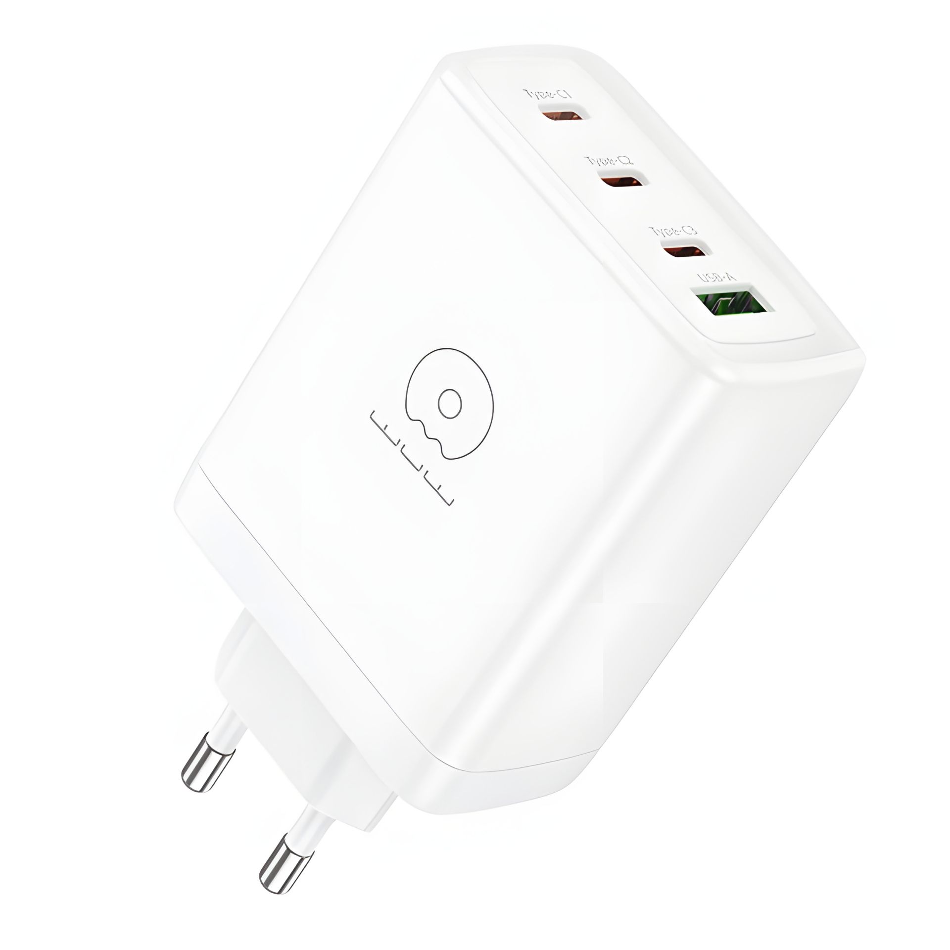 Зарядний пристрій WUW-C158 1USB 3Type-C PD100W white Зарядний пристрій WUW-C158 1USB 3Type-C PD100W white