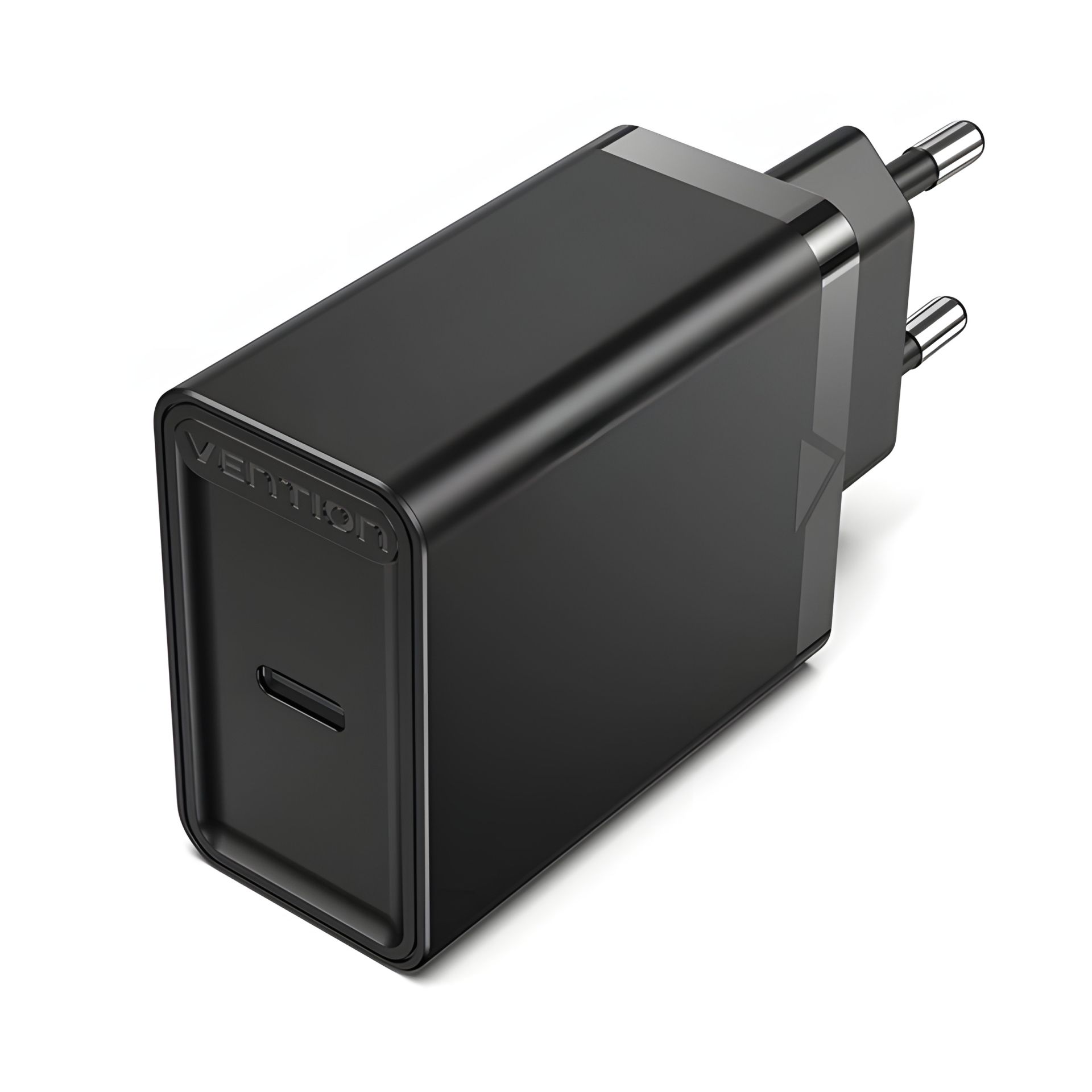Зарядний пристрій Vention 1-port USB-C Wall Charger(20W) EU-Plug Black (FADB0-EU) Зарядний пристрій Vention 1-port USB-C Wall Charger(20W) EU-Plug Black (FADB0-EU)